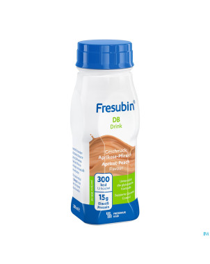 Fresubin db drink peche-abricot 4x200ml