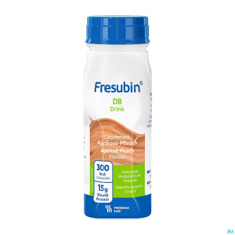 Fresubin db drink peche-abricot 4x200ml