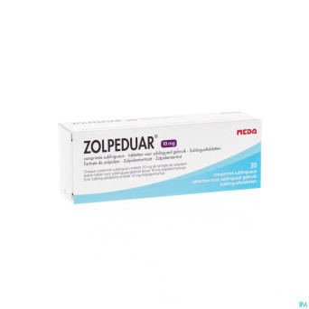 Zolpeduar 10 mg comp subl 30 x 10 mg