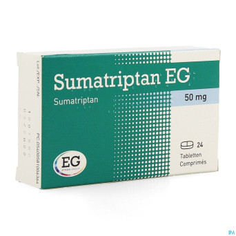 Sumatriptan eg 50mg comp 24