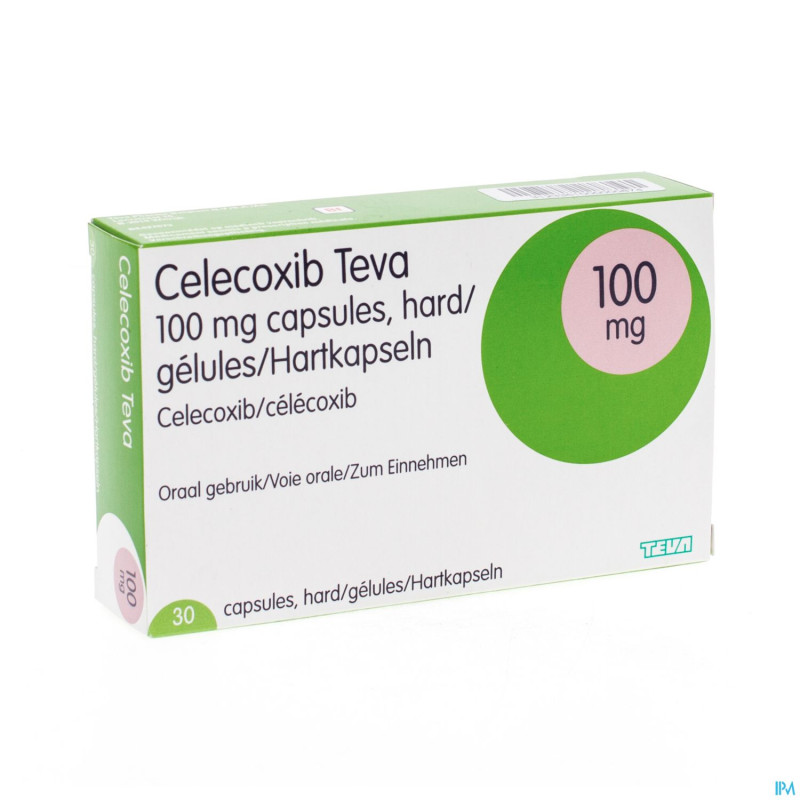 Celecoxib 100 mg teva caps 30