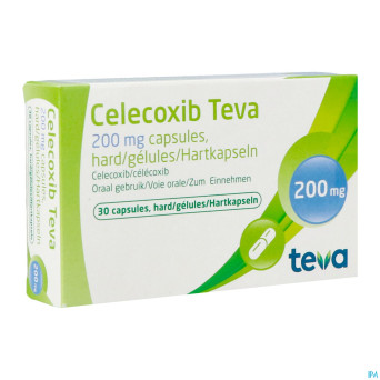 Celecoxib 200 mg teva caps 30