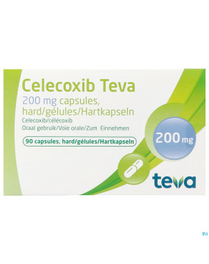 Celecoxib 200 mg teva caps 90