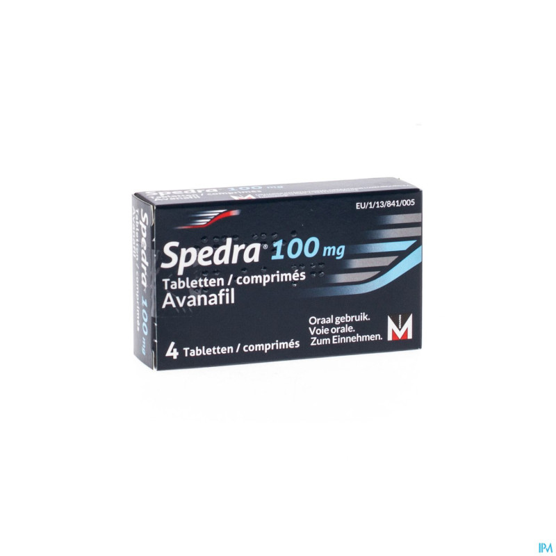 Spedra 100 mg tabl  4 x 100 mg