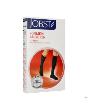 Jobst for men ambition cl2 ad regular black iv  1p