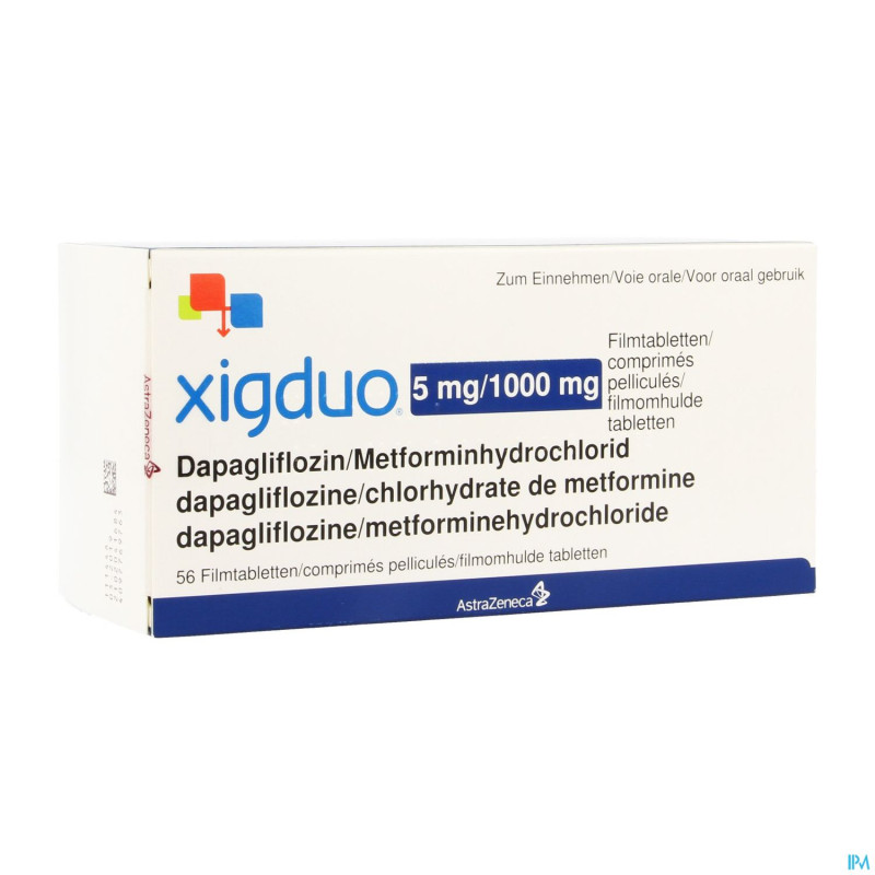 Xigduo 5 mg/1000 mg comp pell  56