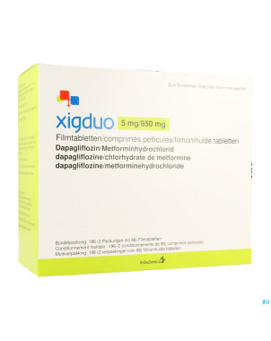 Xigduo 5 mg/ 850 mg comp pell 196