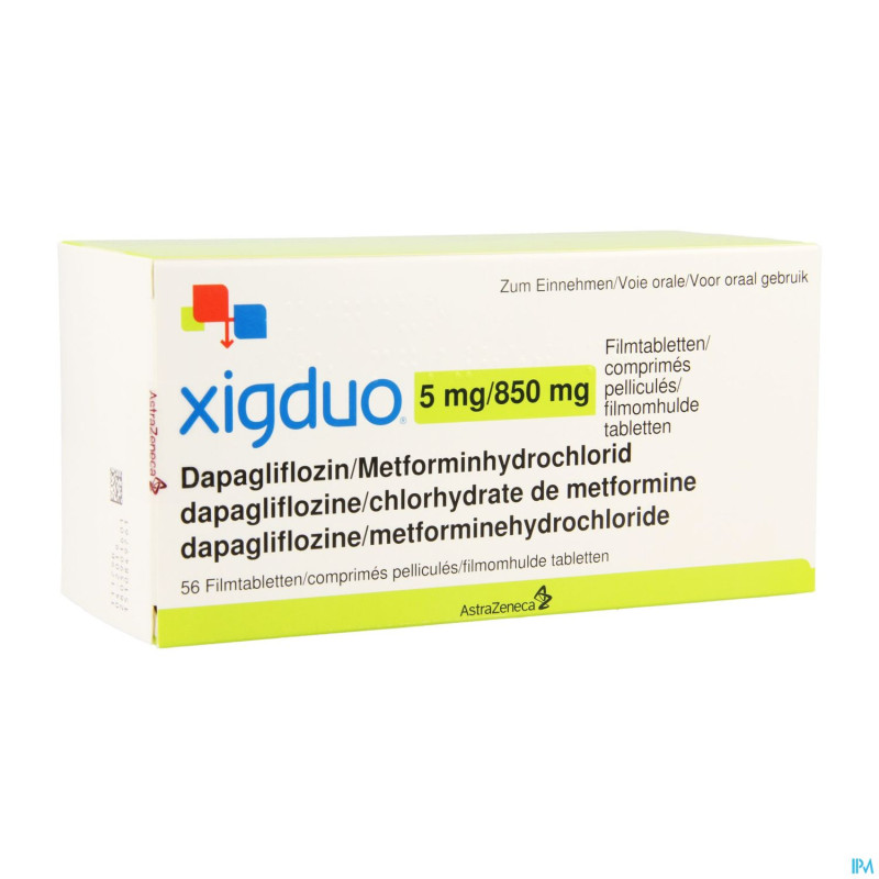 Xigduo 5 mg/ 850 mg comp pell  56