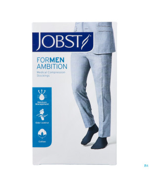 Jobst for men ambition cl2 ad long black iii    1p