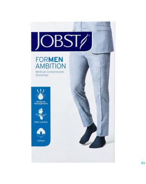 Jobst for men ambition cl2 ad long black iii    1p