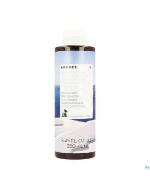 Korres kb gel douche santorini vine    250ml