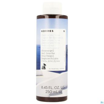 Korres kb gel douche santorini vine    250ml