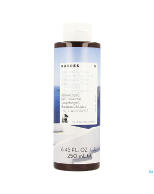 Korres kb gel douche santorini vine    250ml