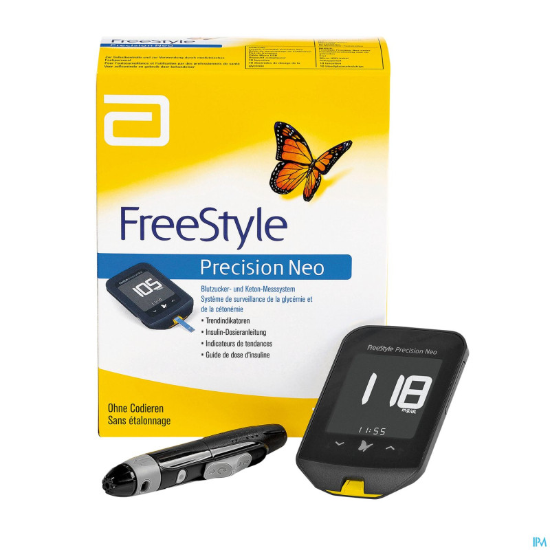 Freestyle precision neo glucometre + 10 lancettes