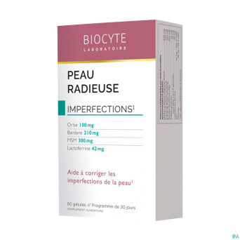 Biocyte peau radieuse    caps 60