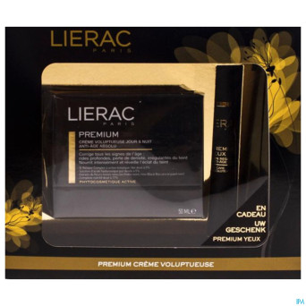 Lierac coffret premium creme 50ml+yeux gratuit