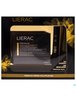 Lierac coffret premium creme 50ml+yeux gratuit