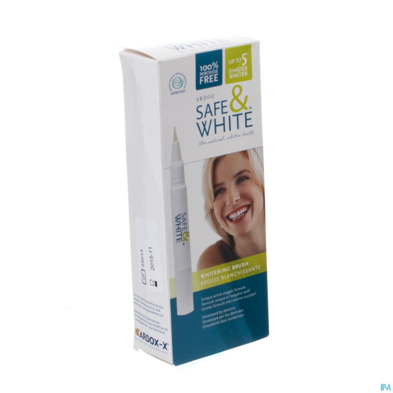 Ardoz safe&white whitening brush s/peroxide 1,8ml