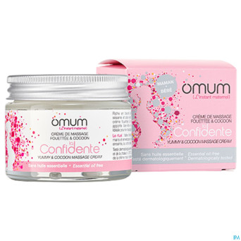 Omum la confidente creme massage grossesse 50ml