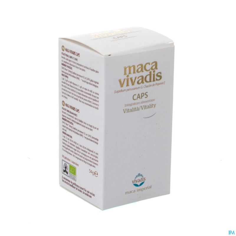 Vivadis maca caps (maca imperial) caps 90x500mg