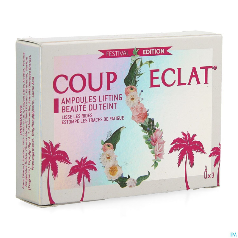 Coup d'eclat lifting beaute teint amp  3x1ml 30700