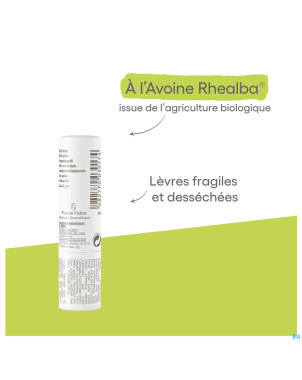 Aderma avoine stick levres rhealba 4g