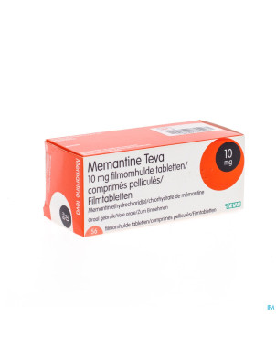 Memantine teva 10 mg comp pell 56 x 10mg