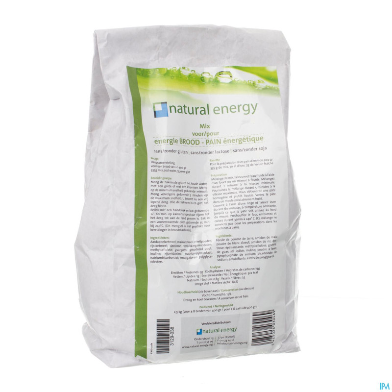 Farine pour pain energie natural energie 2,5kg