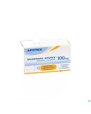 Sildenafil 100 mg ab    comp croquer 12x100mg