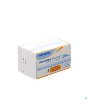 Sildenafil 100 mg ab    comp croquer 24x100mg