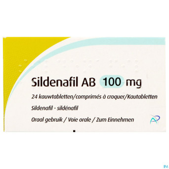 Sildenafil 100 mg ab    comp croquer 24x100mg