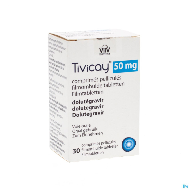 Tivicay  50 mg comp pell  30