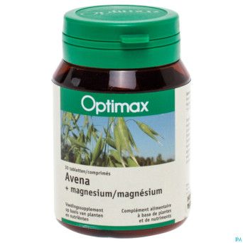 Avena + magnesium  tabl  30 optimax