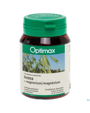 Avena + magnesium  tabl  30 optimax
