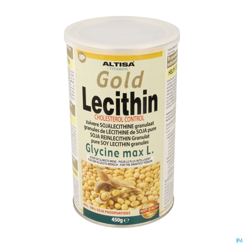 Altisa lecithine soya gold gran. 450g