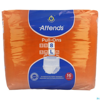 Attends pull on 8 slip large   1x16