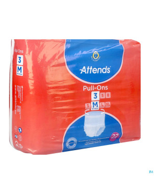 Attends pull on 3 slip medium  1x22