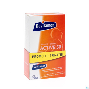 Davitamon active 50 homme comp  60 promo