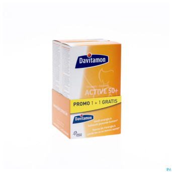 Davitamon active 50 femme comp 120 promo