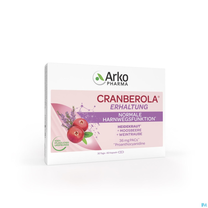 Cranberola caps  60 rempl.2340487