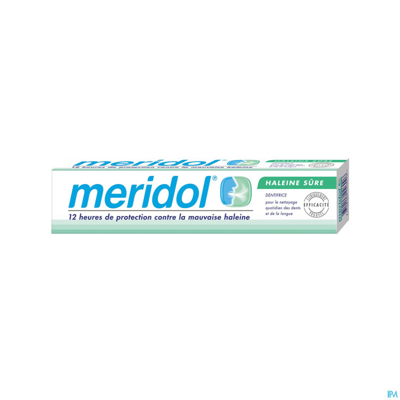 Meridol dentifrice haleine sur tube 75ml