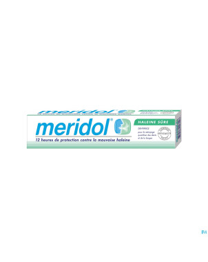 Meridol dentifrice haleine sur tube 75ml