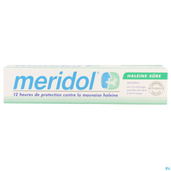 Meridol dentifrice haleine sur tube 75ml