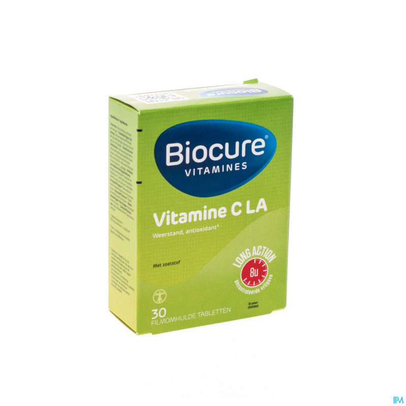 Biocure vit c la    comp pell. 30