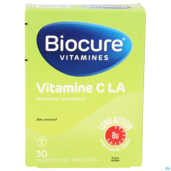 Biocure vit c la    comp pell. 30
