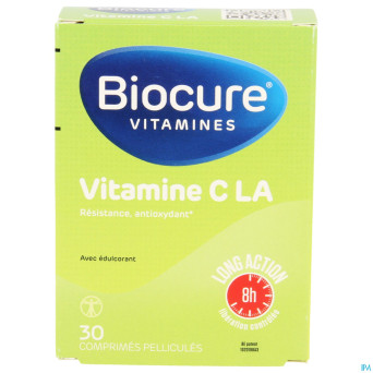 Biocure vit c la    comp pell. 30