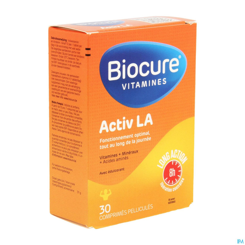 Biocure activ la    comp pell. 30