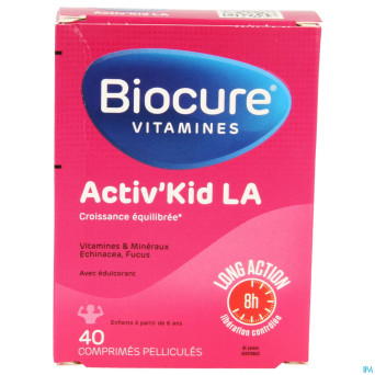 Biocure activ kid la   comp pell. 40