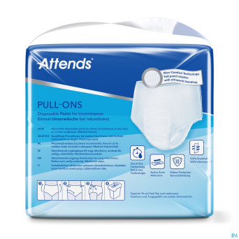 Attends pull on 8 slip medium  1x16