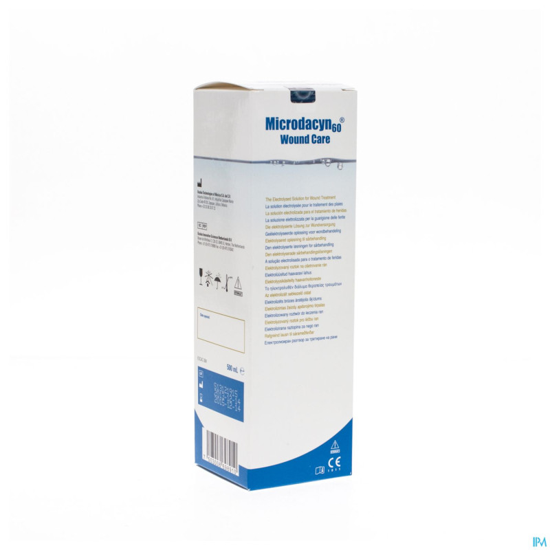 Microdacyn 60 wound care sol onepack500ml 44102-00